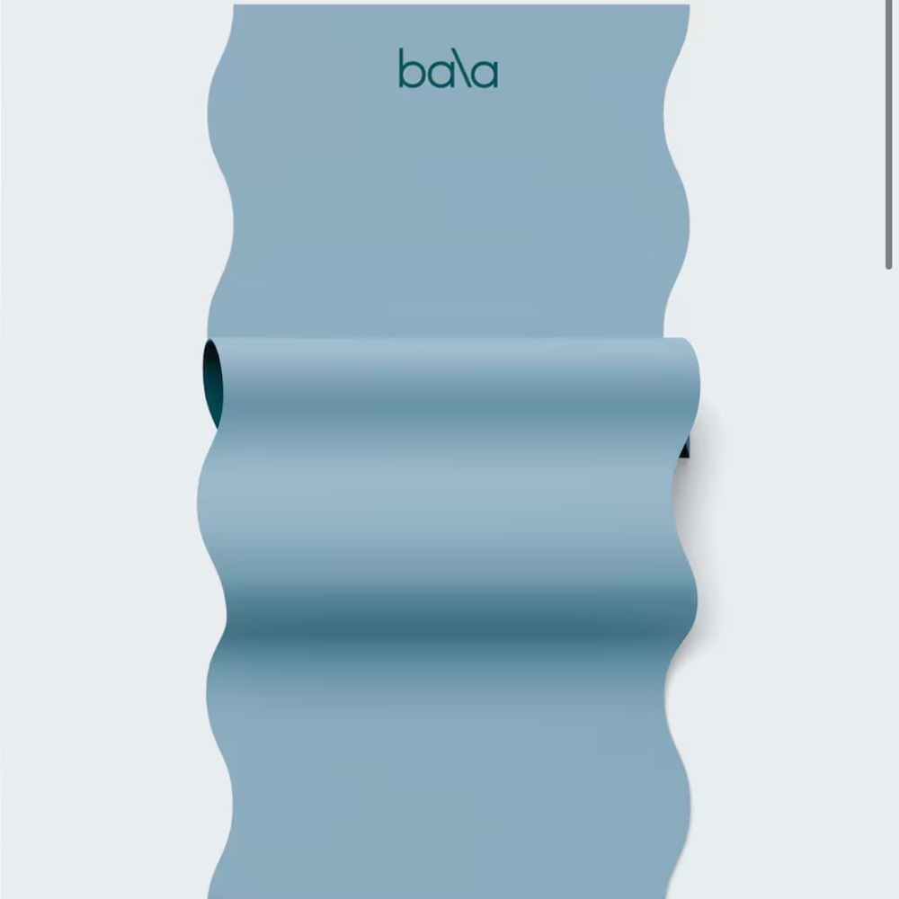 Bala Exercise Pilates Mat Sea color NWT - Picture 3 of 3